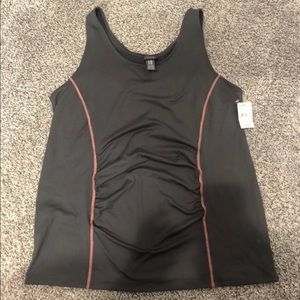 Oh Baby by Motherhood Grey Workout Tank